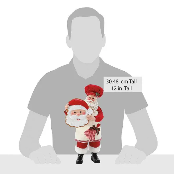 Department 56 New Santas<A-Dough-Rable