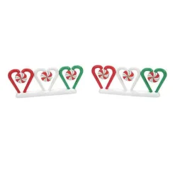 Department 56 Village Accessories<Candy Cane Fence Set Of 2