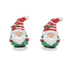 Department 56 Village Accessories<Candy Cane Gnomes Set Of 2