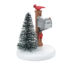 Department 56 Village Accessories<Cardinal Christmas Mailbox