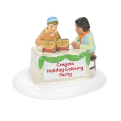 Department 56 Original Snow Village<Crayola Holiday Coloring Party