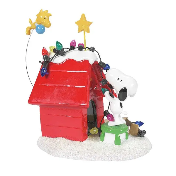 Department 56 Peanuts Village<Getting Ready For Christmas