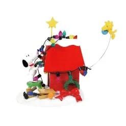 Department 56 Peanuts Village<Getting Ready For Christmas