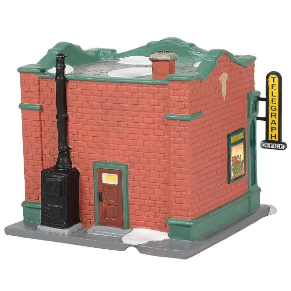 Department 56 A Christmas Story Village<Hohman Telegraph Office