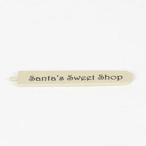 Department 56 Replacement Parts<Katie's Candied Apples Santa's Sweet Shop Stick/ Sign