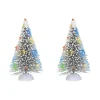 Department 56 Village Accessories<Lit Frosted Wht Sisal Tree Set