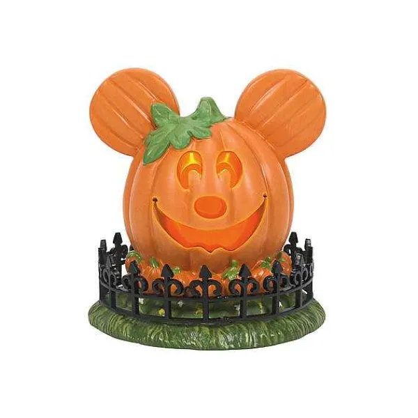 Department 56 Disney Village<Mickey's Town Center Pumpkin