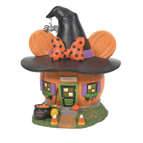 Department 56 Disney Village<Minnie's Pumpkintown House