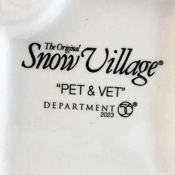 Department 56 Original Snow Village<Pet & Vet