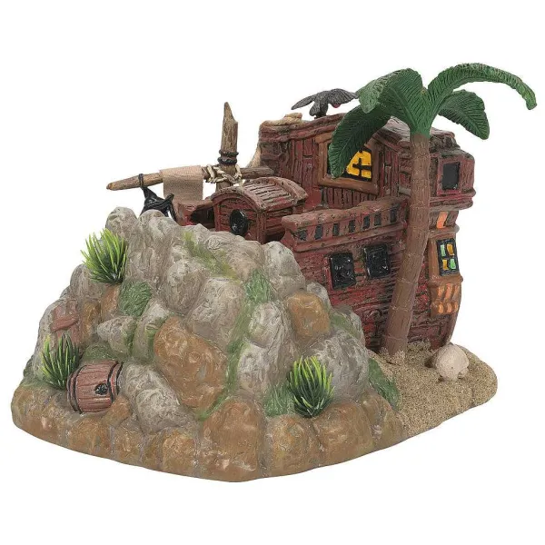 Department 56 Snow Village Halloween<Pirate Haven Hideaway