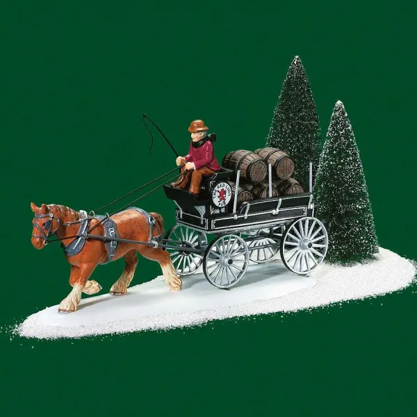 Department 56 Dickens Village<Red Lion Pub Beer Wagon