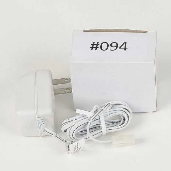 Department 56 Replacement Parts<Replacement Adapter 3V Dc 300Ma White Male Aux Clip