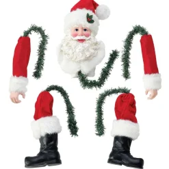 Department 56 New Santas<Saint Nick In A Cinch