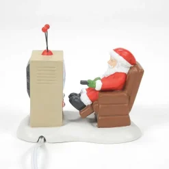 Department 56 North Pole Series<Santa At The Man Cave