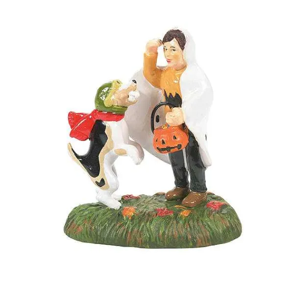 Department 56 Snow Village Halloween<Snoopy's Treat, No Tricks