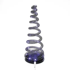 Department 56 Village Halloween Accessories<Spiralight Led Tree Purple