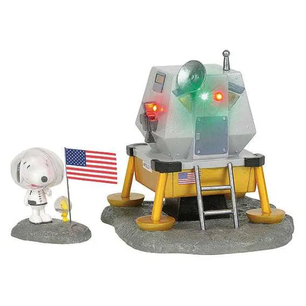 Department 56 Peanuts Village<The Beagle Has Landed