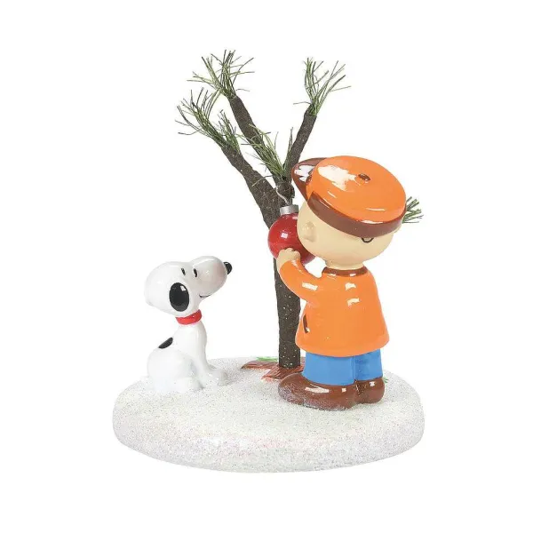 Department 56 Peanuts Village<The Perfect Tree