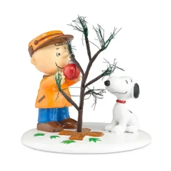 Department 56 Peanuts Village<The Perfect Tree