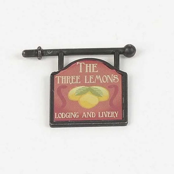 Department 56 Replacement Parts<Three Lemons Inn Sign