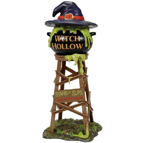 Department 56 Snow Village Halloween<Witch Hollow Watertower
