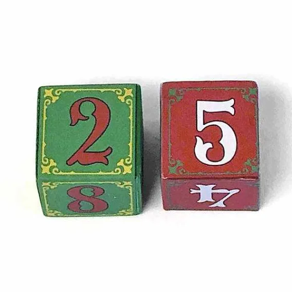 Department 56 Replacement Parts<Wooden Number Blocks (Set Of 2)