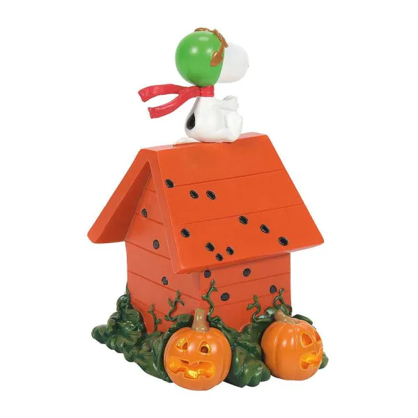 Department 56 Peanuts Village<World War 1 Flying Ace