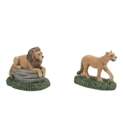Department 56 Village Accessories<Zoological Gardens Lions St2
